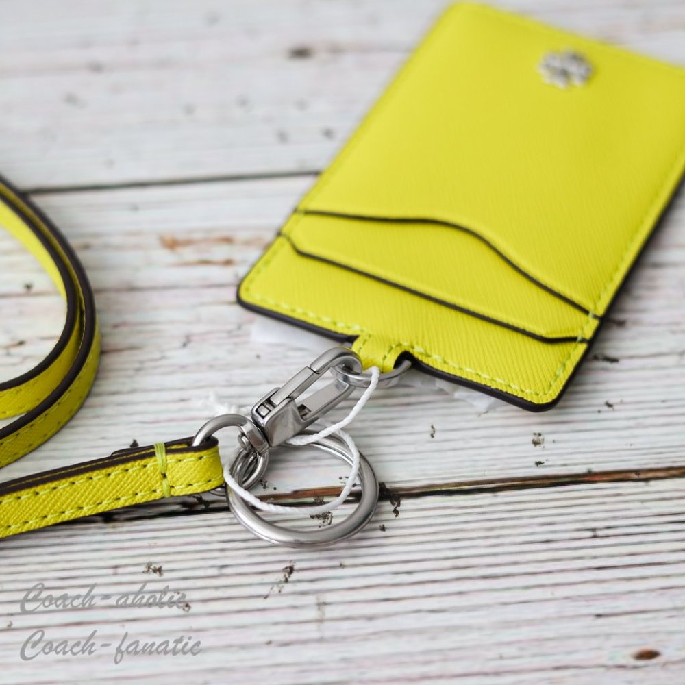 NWT Tory Burch Emerson Leather Lanyard ID Credit Card Holder - Picture 5 of 14